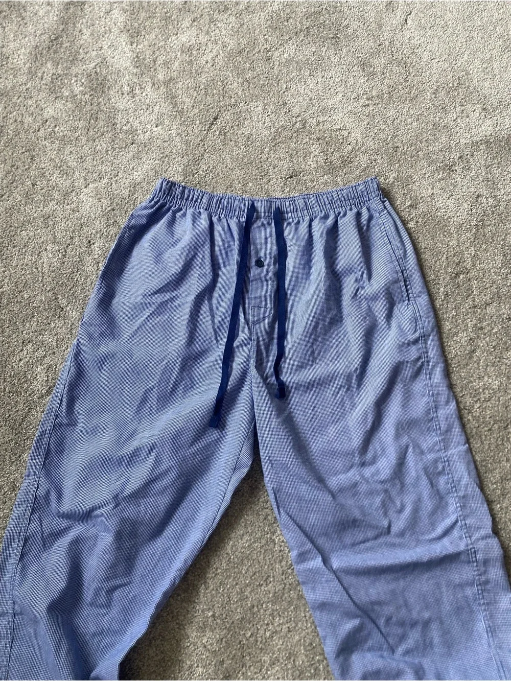 J. Crew Men's Medium Blue Drawstring Joggers